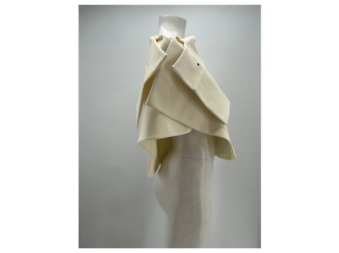 Autre Marque ARAKII Structured Top Beige Polyester S - view 3
