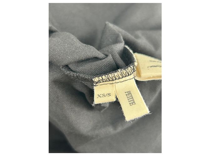 Autre Marque Vestido negro de algodón LAMAREL XS - vista 6