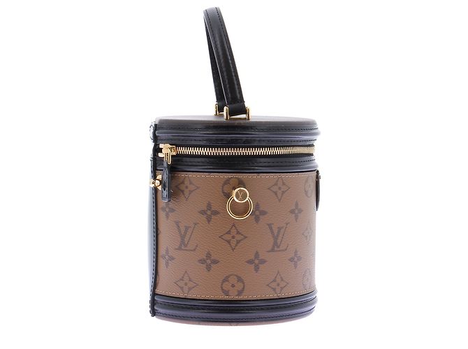 Louis Vuitton Borsa a mano Cannes in pelle Marrone - vista 5
