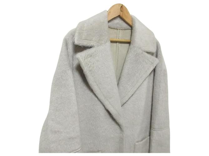 Autre Marque Abrigo Chester AMERI efecto piel de oveja sintética Beige - vista 3