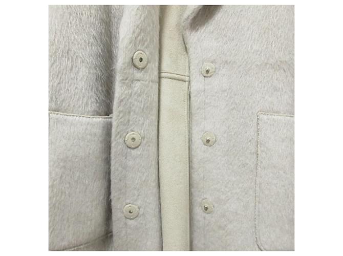 Autre Marque Abrigo Chester AMERI efecto piel de oveja sintética Beige - vista 5