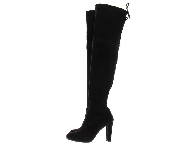 Stuart Weitzman Botas altas HIGHLAND en ante negro - vista 2