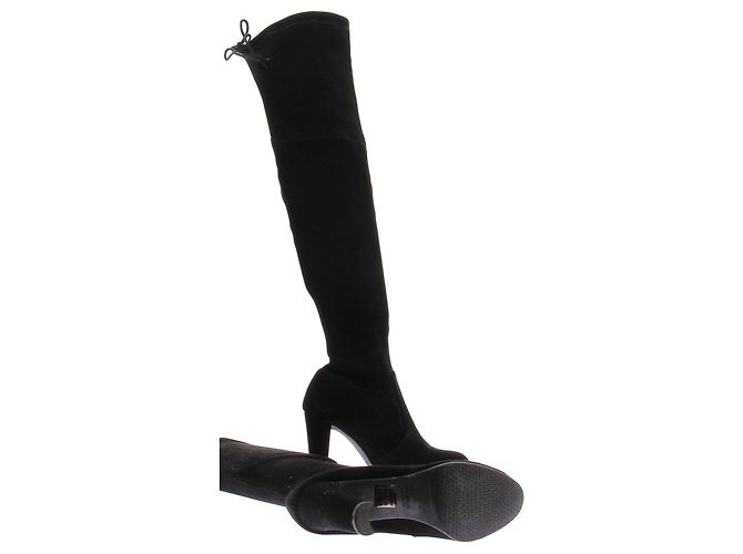 Stuart Weitzman Botas altas HIGHLAND en ante negro - vista 5