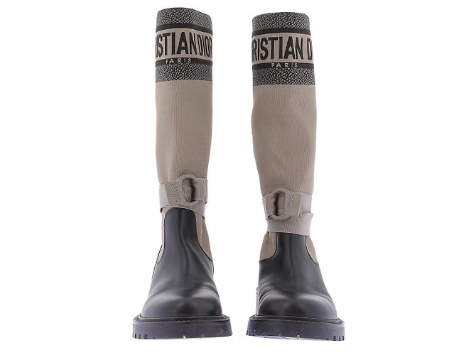 Dior D-Major Boots Black Leather Size 37 - view 3