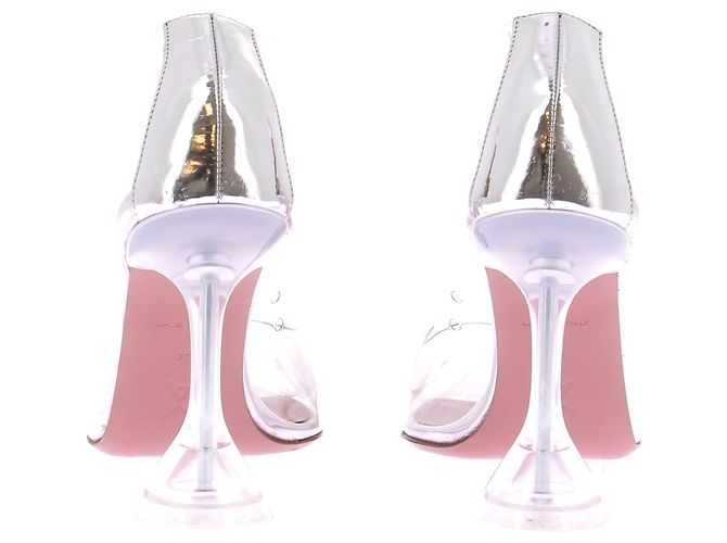 Décolleté in PVC Amina Muaddi Multicolore - vista 5
