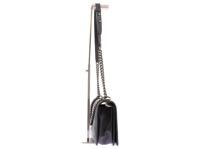 Chanel Borsa Boy in pelle Nero - vista 4