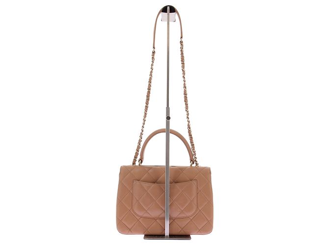 Borsa Chanel Trendy CC Top Handle Marrone - vista 3