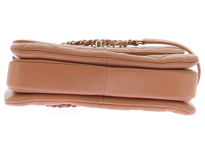 Borsa Chanel Trendy CC Top Handle Marrone - vista 6