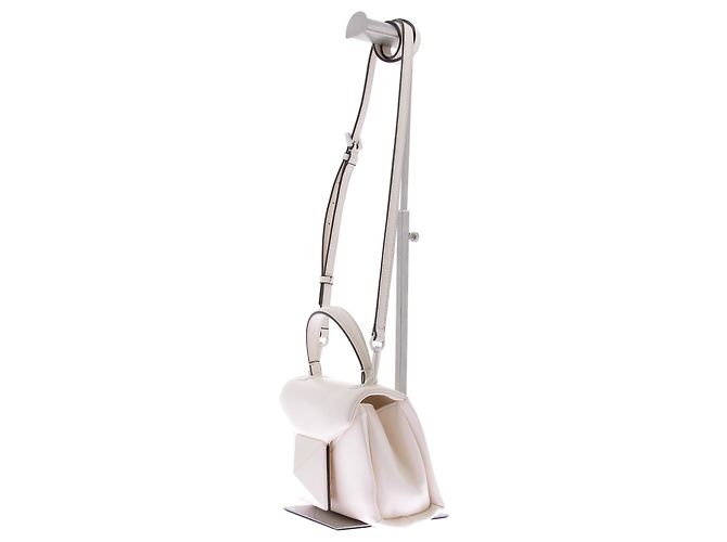 Valentino Garavani One Stud Ledertasche Weiß - Ansicht 2