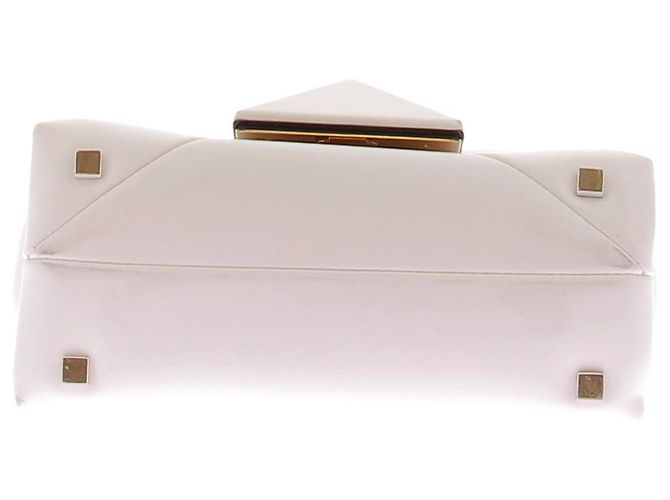 Valentino Garavani One Stud Ledertasche Weiß - Ansicht 6