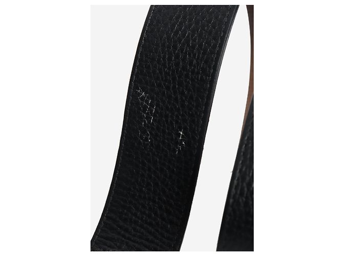 Gucci Cinturón de cuero negro - vista 4