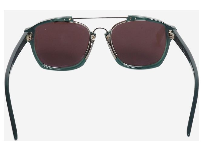 Dior Gafas de sol abstractas verdes - vista 3