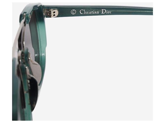 Dior Gafas de sol abstractas verdes - vista 5