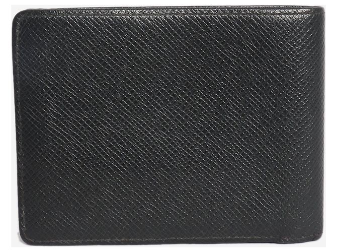 Louis Vuitton Black vintage 2002 leather bifold wallet - view 2
