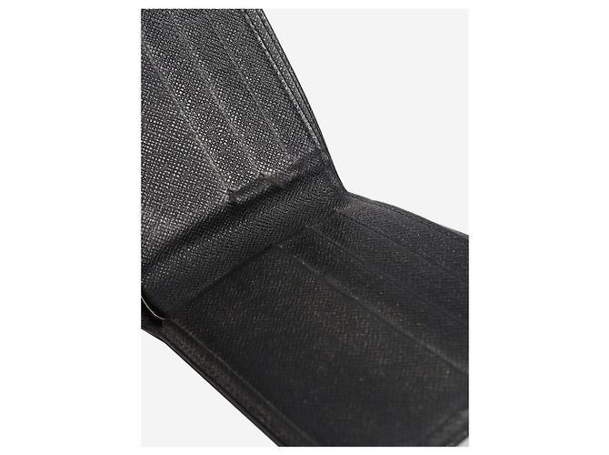 Louis Vuitton Black vintage 2002 leather bifold wallet - view 6