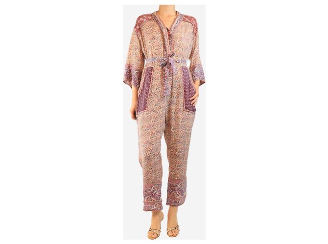 Sea New York Lila Bella Kimono-Jumpsuit - Größe UK 14 - Ansicht 3
