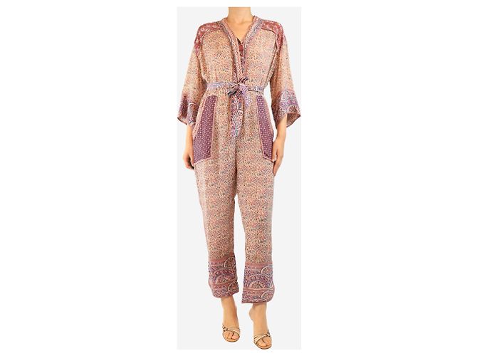 Sea New York Lila Bella Kimono-Jumpsuit - Größe UK 14 - Ansicht 4