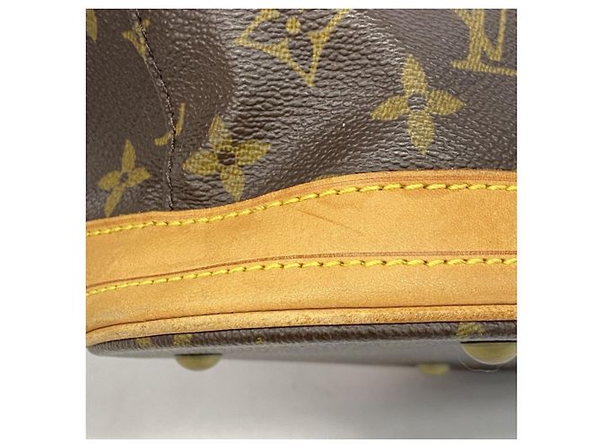 Borsa Tote Louis Vuitton Monogram Bucket PM Marrone - vista 7