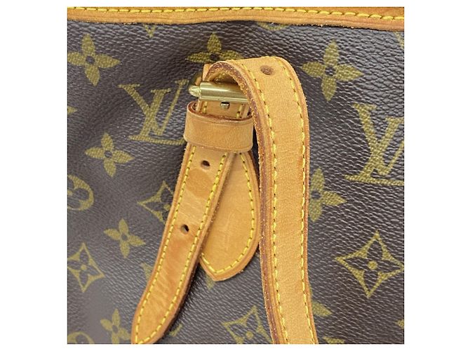 Borsa Tote Louis Vuitton Monogram Bucket PM Marrone - vista 9