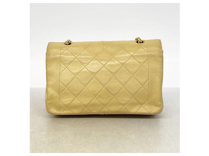 Borsa a Spalla con Catena Chanel Diana Beige - vista 10