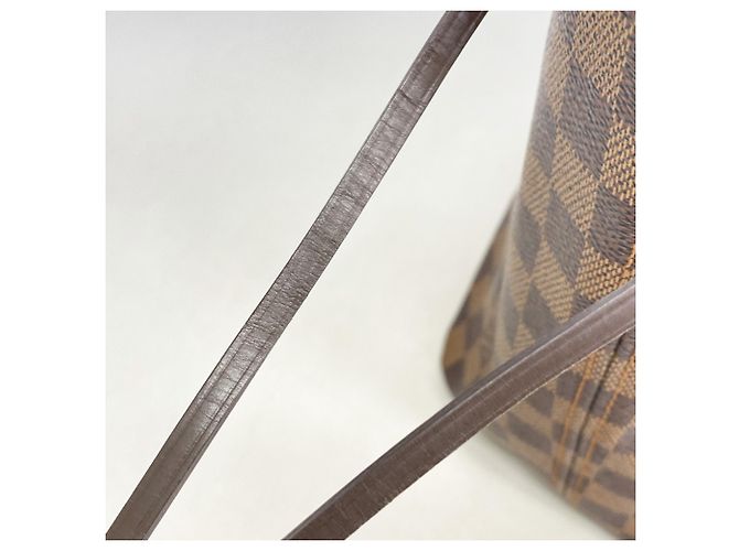 Borsa Tote Louis Vuitton Damier Neverfull MM Damier ebene - vista 10