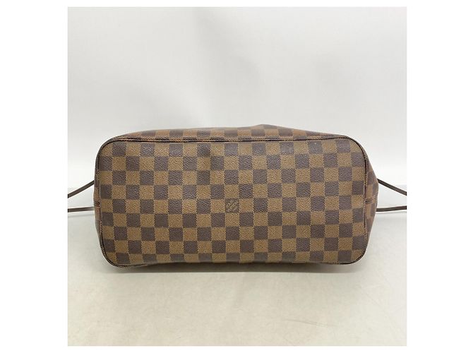 Borsa Tote Louis Vuitton Damier Neverfull MM Damier ebene - vista 3