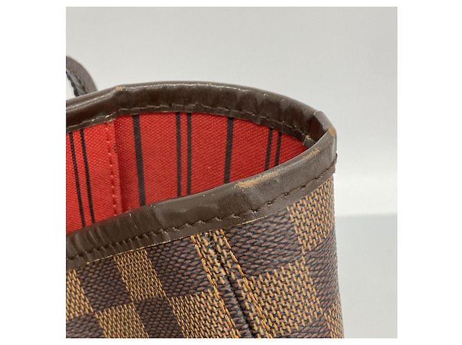 Borsa Tote Louis Vuitton Damier Neverfull MM Damier ebene - vista 7