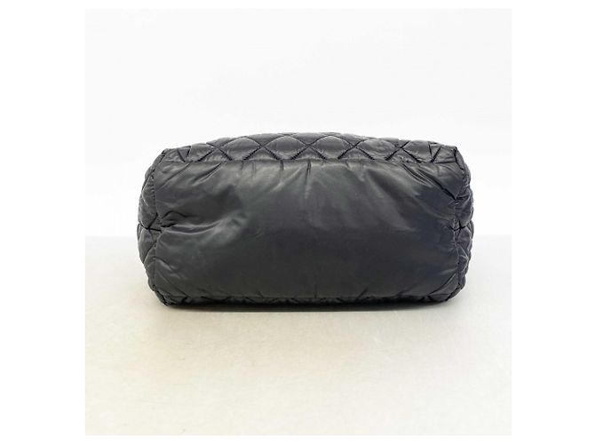 Chanel Coco Cocoon Nylon Tote Bag Schwarz - Ansicht 3