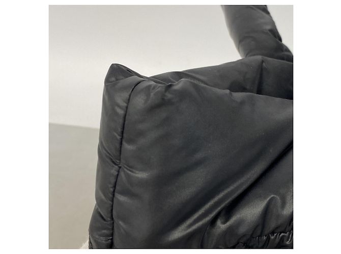 Chanel Coco Cocoon Nylon Tote Bag Schwarz - Ansicht 8