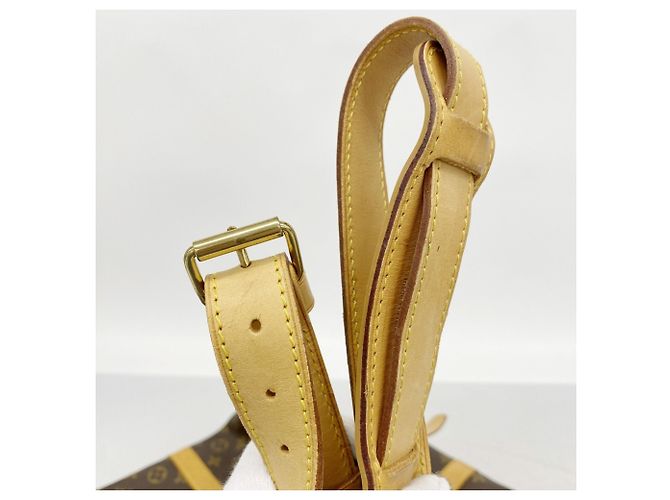 Louis Vuitton Boston Monogram Keepall Bandoulière 60 Marrone - vista 11