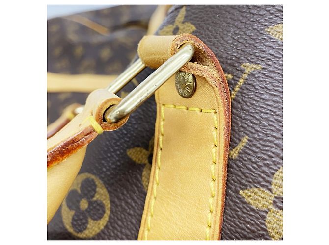 Louis Vuitton Boston Monogram Keepall Bandoulière 60 Marrone - vista 7