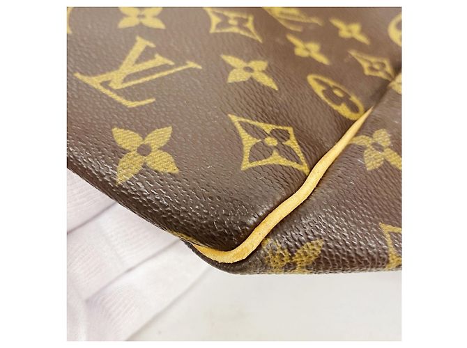 Louis Vuitton Boston Monogram Keepall Bandoulière 60 Marrone - vista 8