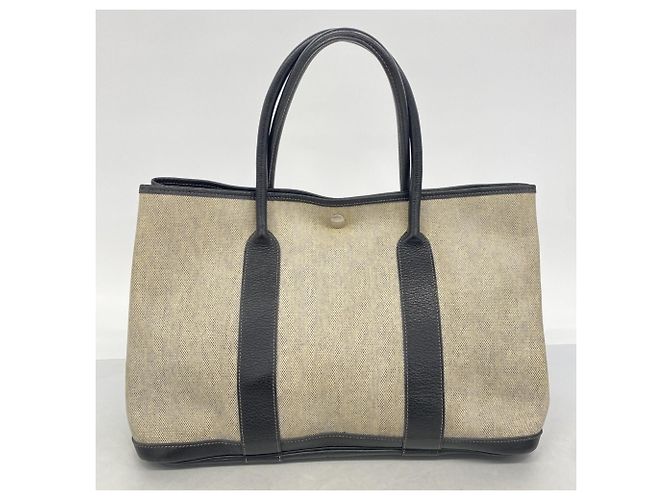 Hermès Hermes Garden PM Tragetasche Schwarz - Ansicht 10
