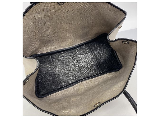 Hermès Hermes Garden PM Tragetasche Schwarz - Ansicht 4