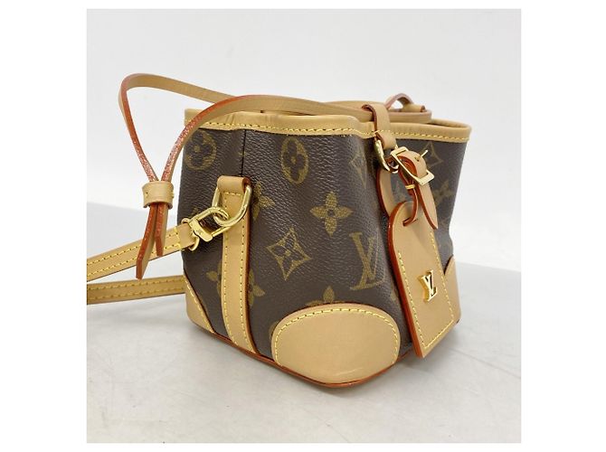 Borsa Louis Vuitton Monogram Noe Borsa a Spalla Marrone - vista 2
