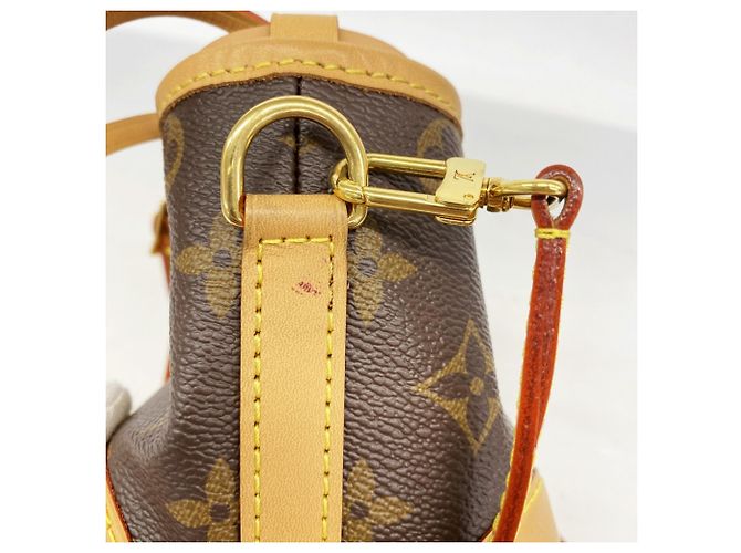 Borsa Louis Vuitton Monogram Noe Borsa a Spalla Marrone - vista 7