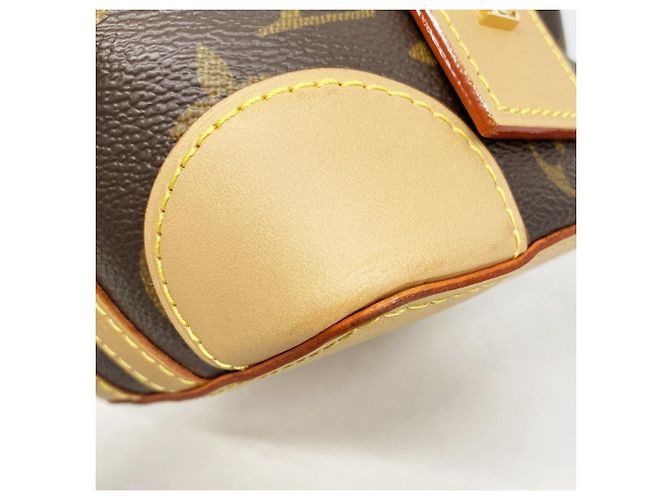 Borsa Louis Vuitton Monogram Noe Borsa a Spalla Marrone - vista 8