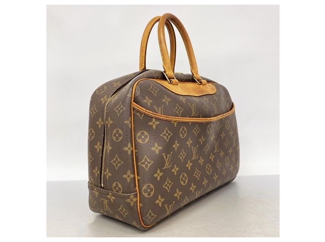 Borsa Louis Vuitton Monogram Deauville Marrone - vista 2