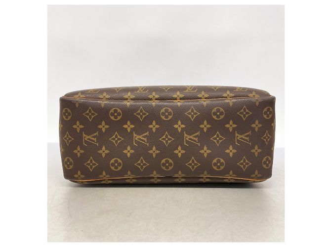 Borsa Louis Vuitton Monogram Deauville Marrone - vista 3