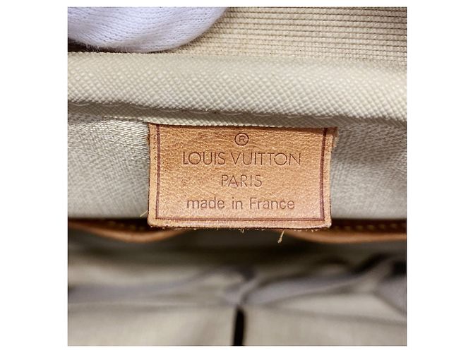Borsa Louis Vuitton Monogram Deauville Marrone - vista 5