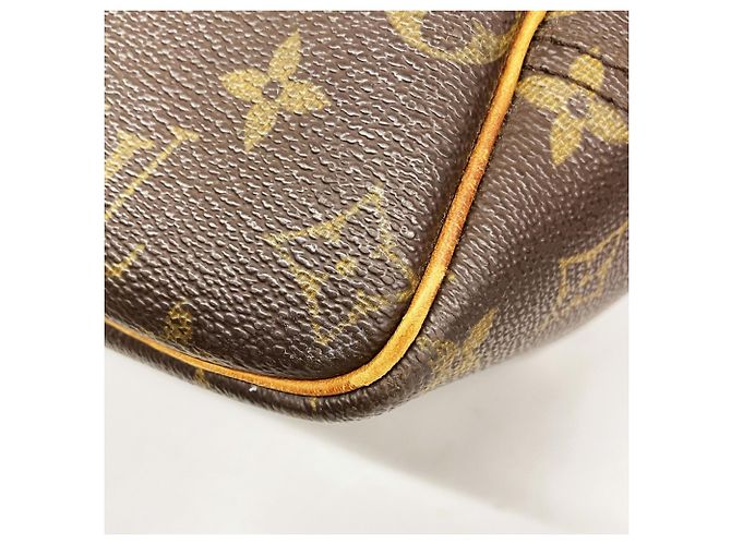 Borsa Louis Vuitton Monogram Deauville Marrone - vista 6