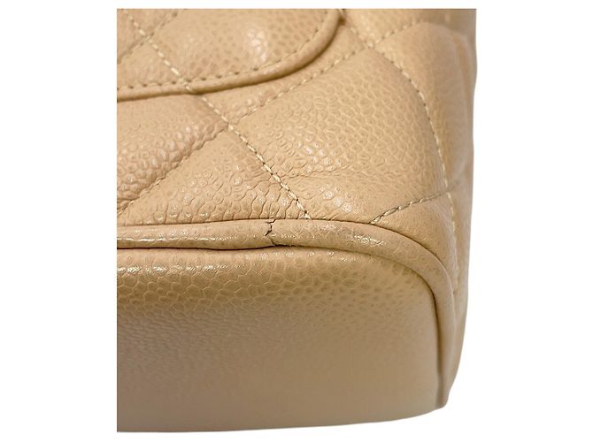 Borsa Tote Chanel Matelassé Beige - vista 6