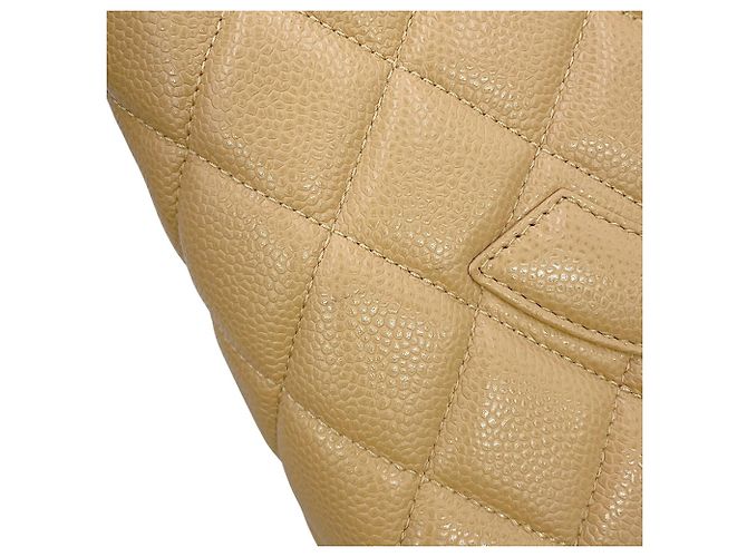 Borsa Tote Chanel Matelassé Beige - vista 7