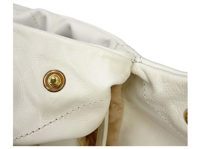 Borsa Chanel Matelassé Small Bianco - vista 10