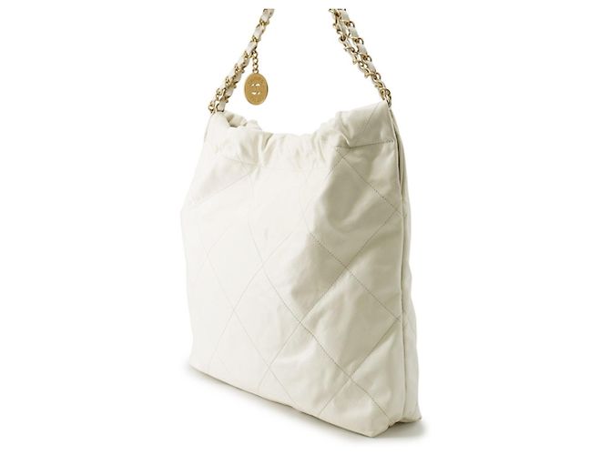 Borsa Chanel Matelassé Small Bianco - vista 2