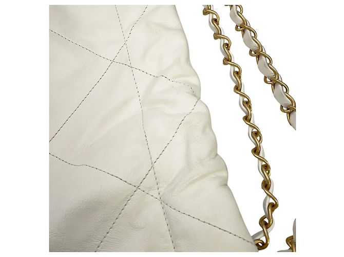 Borsa Chanel Matelassé Small Bianco - vista 9