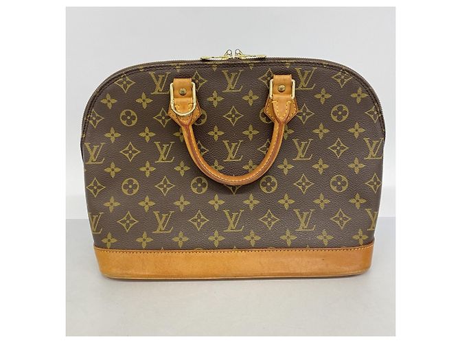 Borsa Louis Vuitton Alma Monogram Marrone - vista 10
