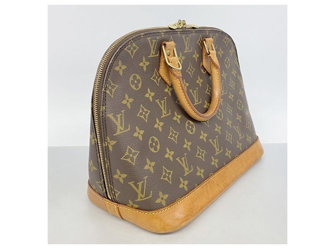Borsa Louis Vuitton Alma Monogram Marrone - vista 2