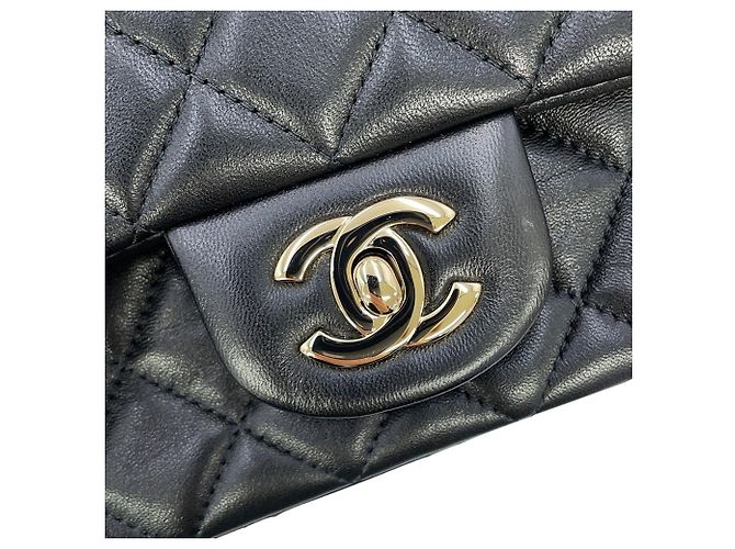 Timeless Borsa Chanel Matelassé Black Nero - vista 13