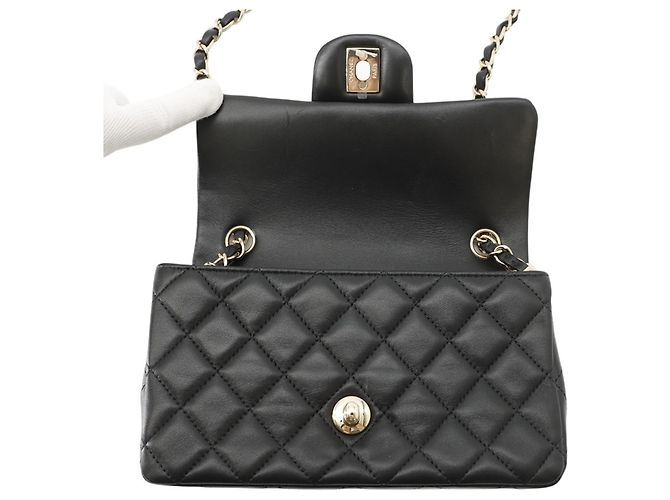 Timeless Borsa Chanel Matelassé Black Nero - vista 5